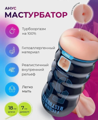 «Vacuum Cup Anus» - Мастурбатор-попка- фото