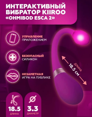 «Ohmibod Esca 2» — вибростимулятор- фото