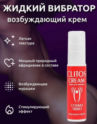 «Clitos Cream» - стимулирующий лубрикант- фото