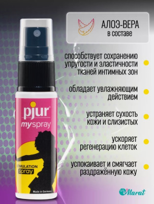 Pjur my Spray - Возбуждающий женский спрей- фото4