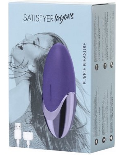 «Satisfyer Purple Pleasure» – Вибромассажер — фото