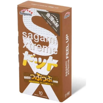 Sagami Xtreme Feel Up - Презервативы 10 шт- фото2