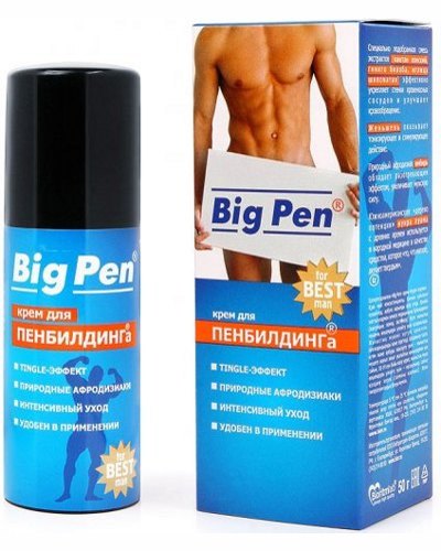 «Big Pen» – Крем для пенбилдинга — фото