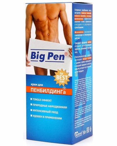 «Big Pen» – Крем для пенбилдинга — фото