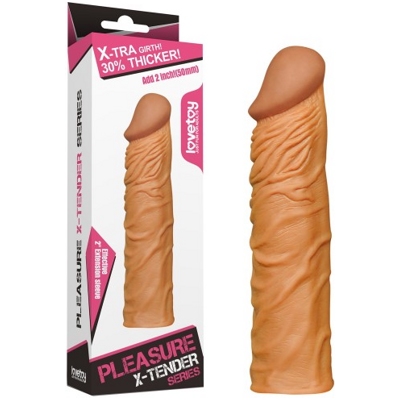 «Super-Realistic Penis Extension Sleeve» - насадка на пенис- фото