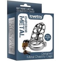 «Detained Metal Chastity Cage» - пояс верности - фото4