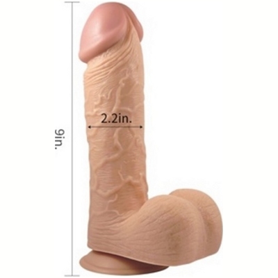 «Legendary king-sized Realistic Dildo 9“» - Фаллоимитатор- фото6