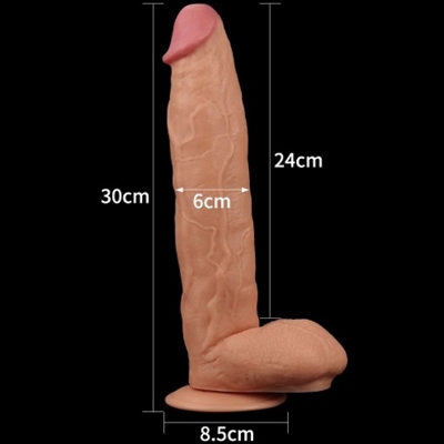 «Legendary king-sized Realistic Dildo 11“» - Фаллоимитатор - фото5