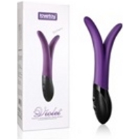 «VIOLET clitoris vibrator» - Двойной вибростимулятор- фото