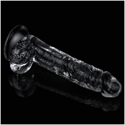 «Flawless Clear Dildo 7.0''» - Фаллоимитатор- фото4