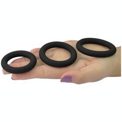 «Power Plus Soft Silicone Snug Ring» - Набор эрекционных колец- фото4