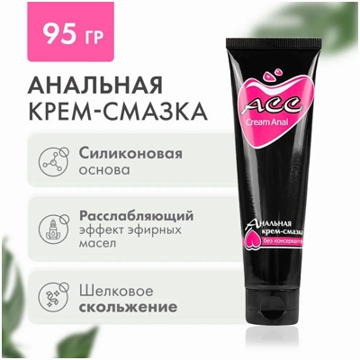 «Cream Anal АСС» - Анальная крем-смазка- фото