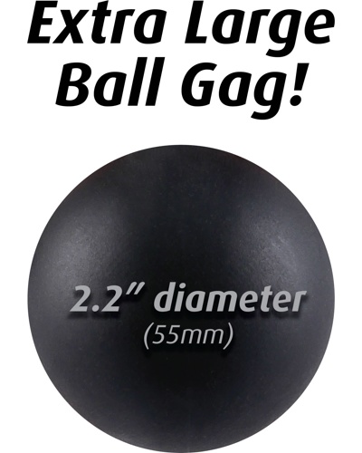«Extreme Ball Gag» - Большой кляп — фото