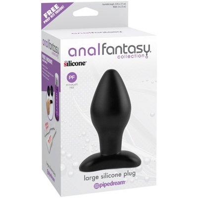 «Large Silicone Plug» - Анальная пробка- фото2