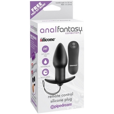 «Remote Control Silicone Plug» – анальная вибропробка- фото3