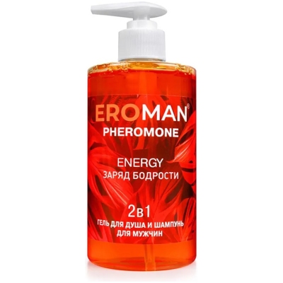 Eroman Energy - Шампунь-гель для душа- фото5