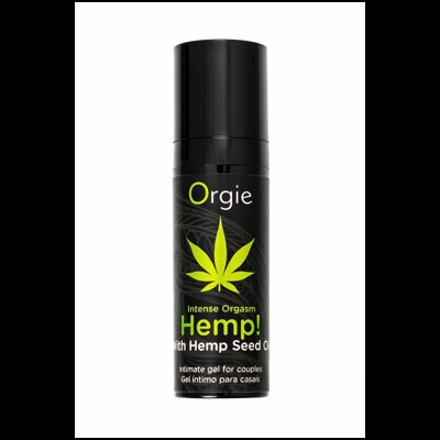 «Orgie Hemp Intense Orgasm» - Интимный гель для пар- фото4