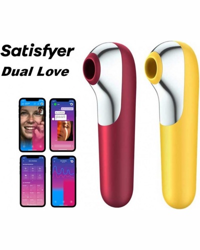 «Satisfyer Dual Love»  - Клиторальный стимулятор + вибратор — фото