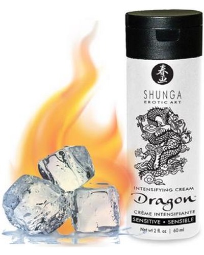 «Shunga Dragon Sensitive» - Интимный мужской крем — фото