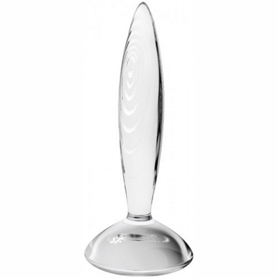 «Satisfyer Sparkling Crystal» - Прозрачный фаллос- фото4