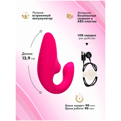 «Womanizer Blend» - клиторальный стимулятор- фото2