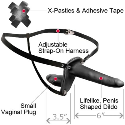 «Double Penetrix Strap-on» - Страпон- фото6