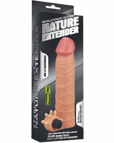 Add 1.5 inch Revolutionary Silicone Nature Extender -     