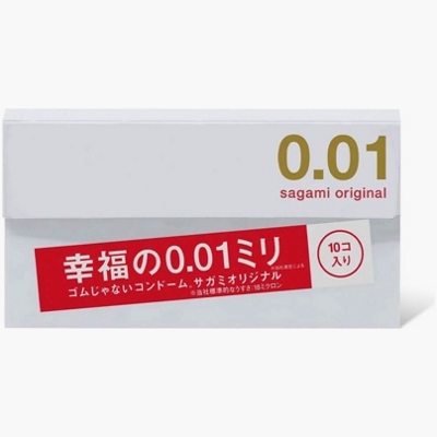 «Sagami Original 0,01» - Полиуретановые презервативы.- фото2