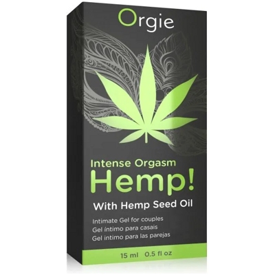 «Orgie Hemp Intense Orgasm» - Интимный гель для пар- фото6