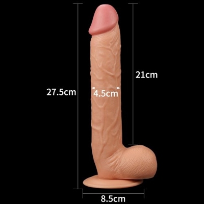 «Legendary king-sized Realistic Dildo» - Фаллоимитатор - фото5