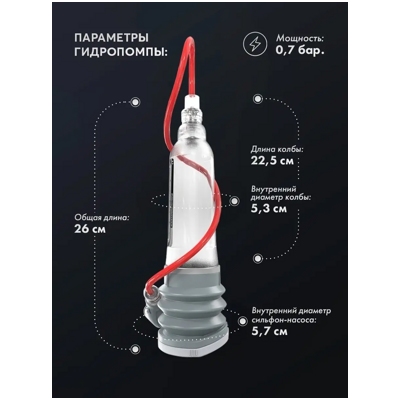 «HYDROXTREME7» - Гидропомпа- фото2